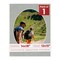 Light Grey Suede Mat Board for 14x18 Frames - Oval Opening for 12x15 Photos